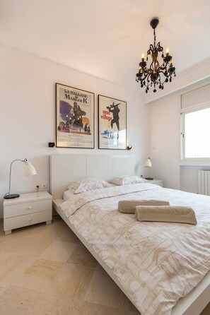 2 habitaciones y sábanas de algodón egipcio 