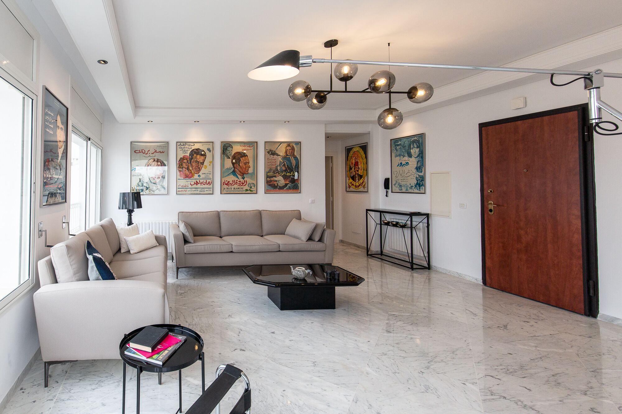 Luxury-Apartment, 3 Schlafzimmer, Nichtraucher, Seeseite | Wohnbereich