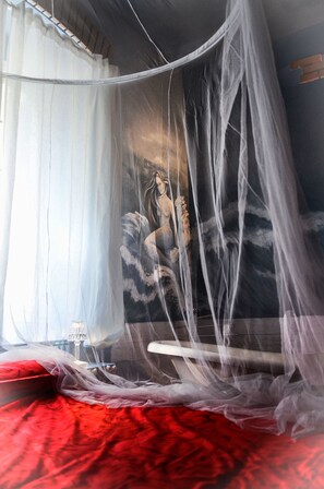 Kamar Double Deluks, bathtub | Pemandangan dari kamar