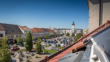 Blick von der Unterkunft