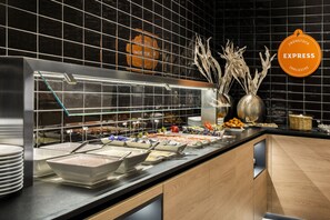 Free buffet breakfast