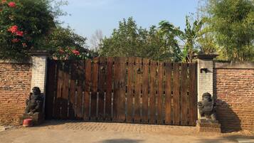 Majoituspaikan julkisivu