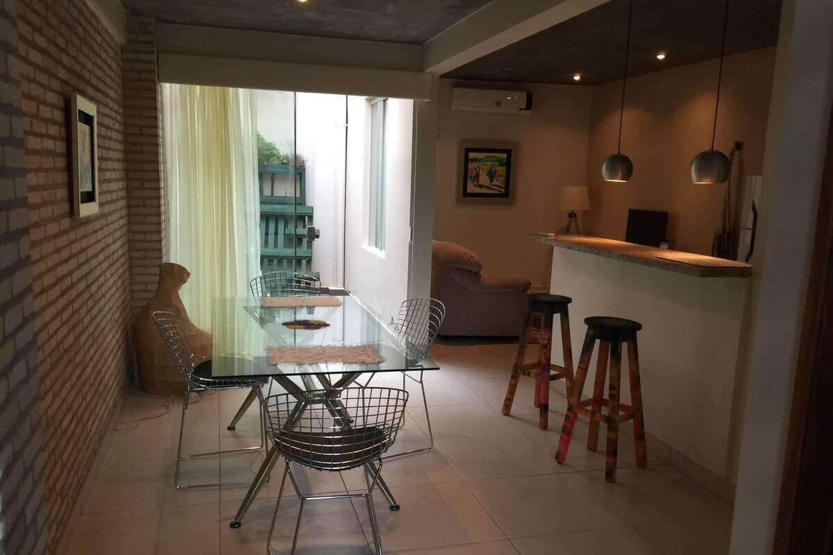 Standard Apartment, 2 Bedrooms (La Mujer Paraguaya) | Living area | Flat-screen TV