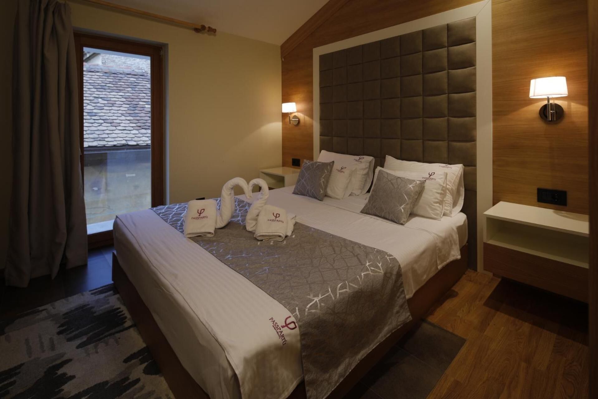 premium bedding, in-room safe, desk, soundproofing