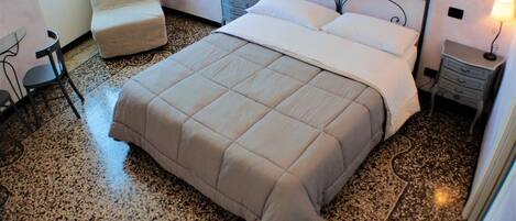 Chambre Double, 1 chambre, salle de bains attenante, vue mer