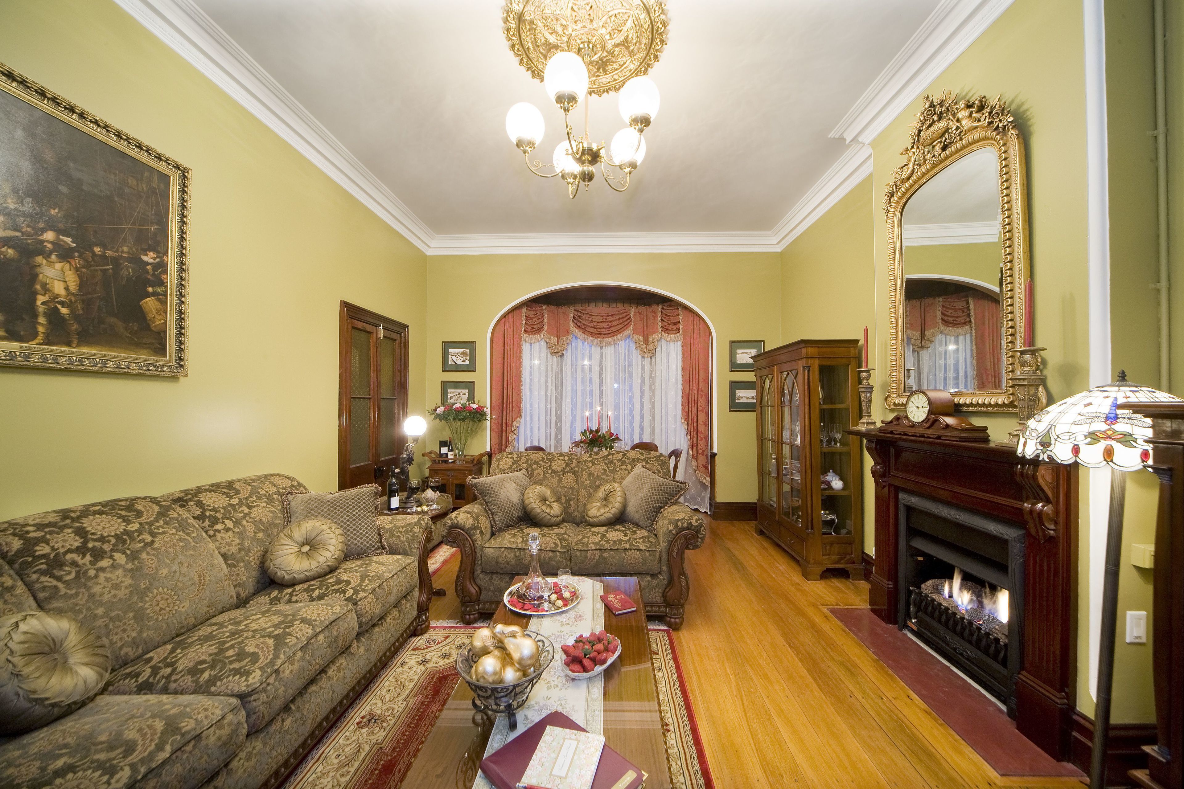 Luxury House, 4 Bedrooms | Living area | Flat-screen TV, fireplace, DVD player