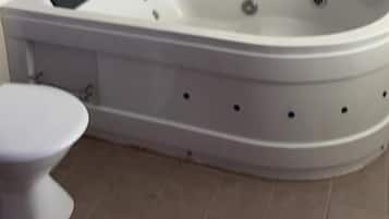 Free toiletries, hair dryer, towels, soap