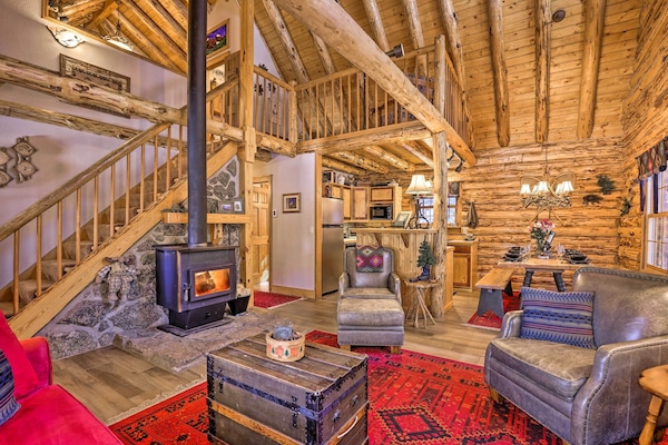Breckenridge Vacation Rental Cabin | 3BR | 2BA | 1,300 Sq Ft | Stairs to Access