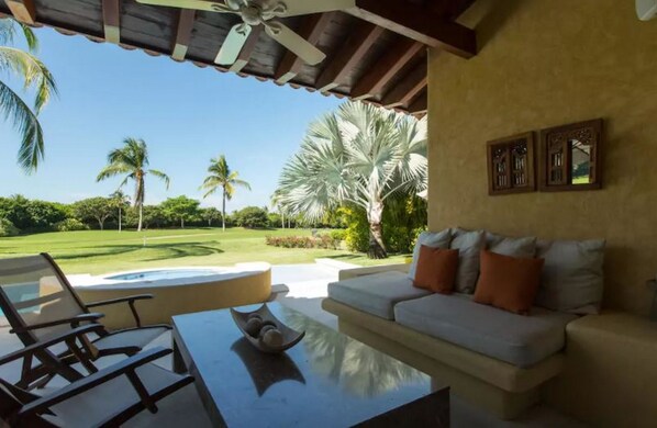 Family Villa, 4 Bedrooms | Terrace/patio