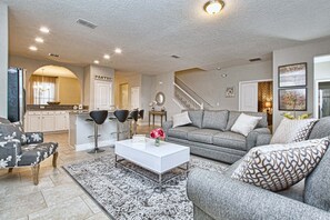 TV, table football, ping pong