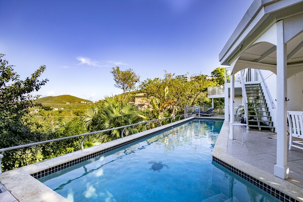 Outdoor pool, a lap pool