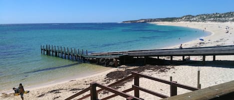 Vue sur la plage/l’océan