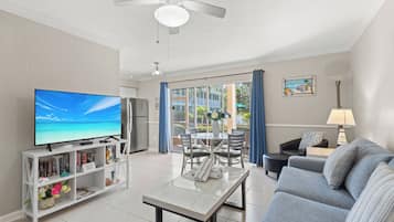 TV, DVD player, stereo, offices