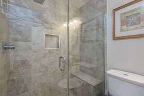 Shower, towels