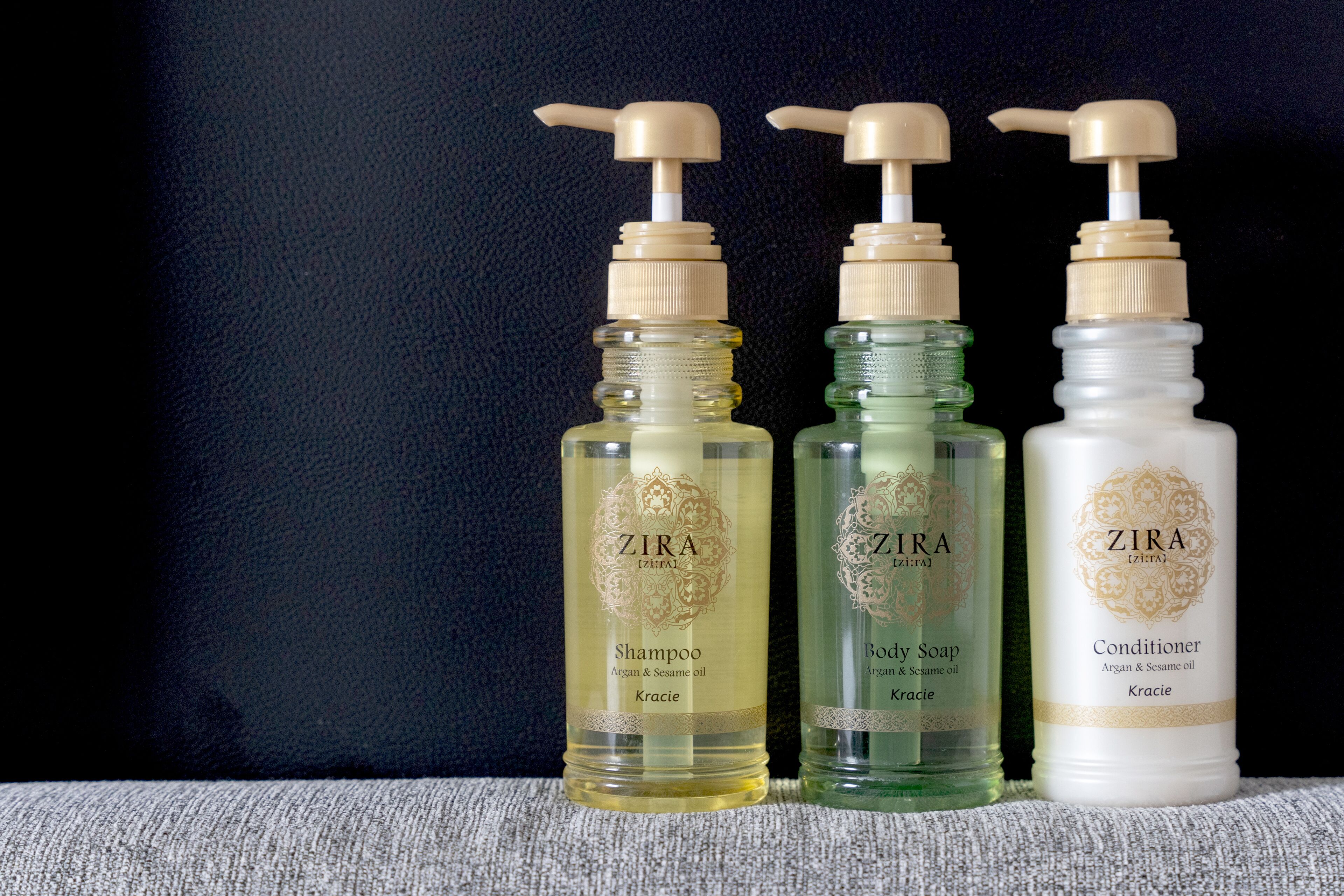 separate bathtub and shower, deep-soaking bathtub, free toiletries