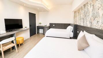 1 bedroom, desk, blackout curtains, free WiFi