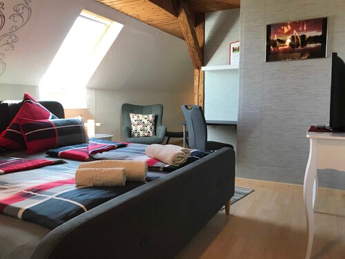 Double room Treene - Ferienhof Röhling between Schlei and Baltic Sea