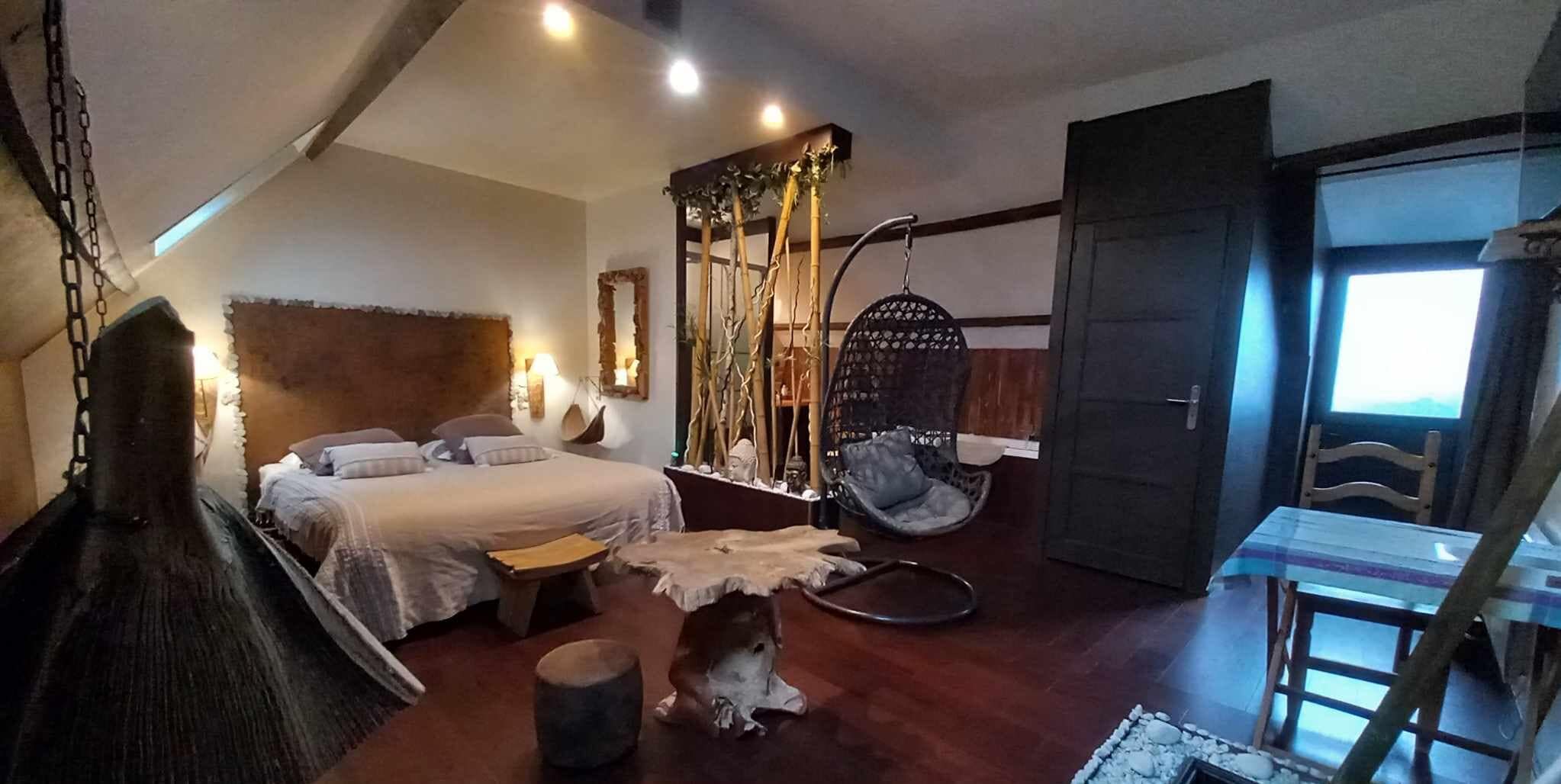 双人房 (Ondine ) | 1 多间卧室、隔音、免费 WiFi、床单