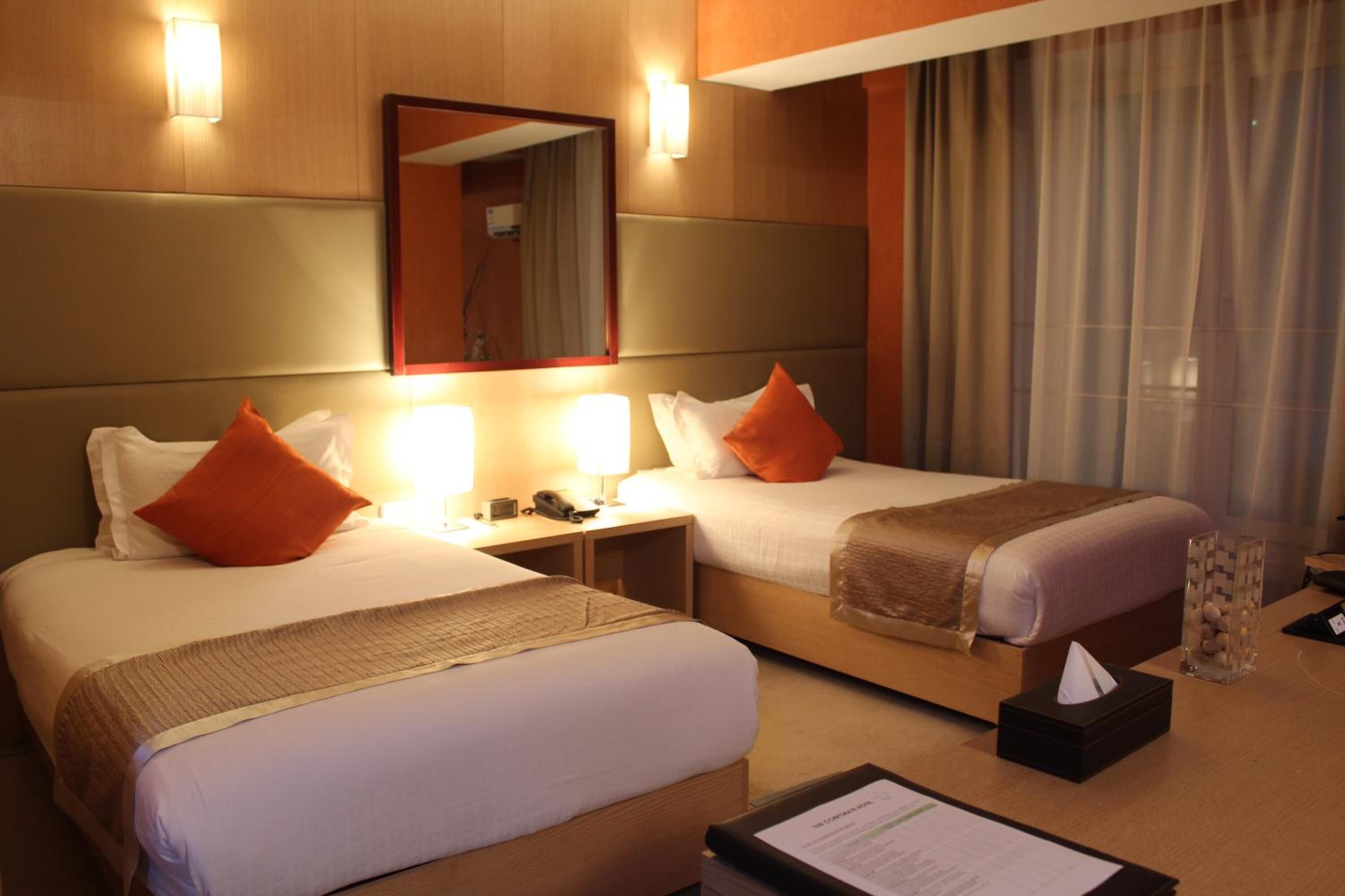 minibar, in-room safe, desk, blackout curtains