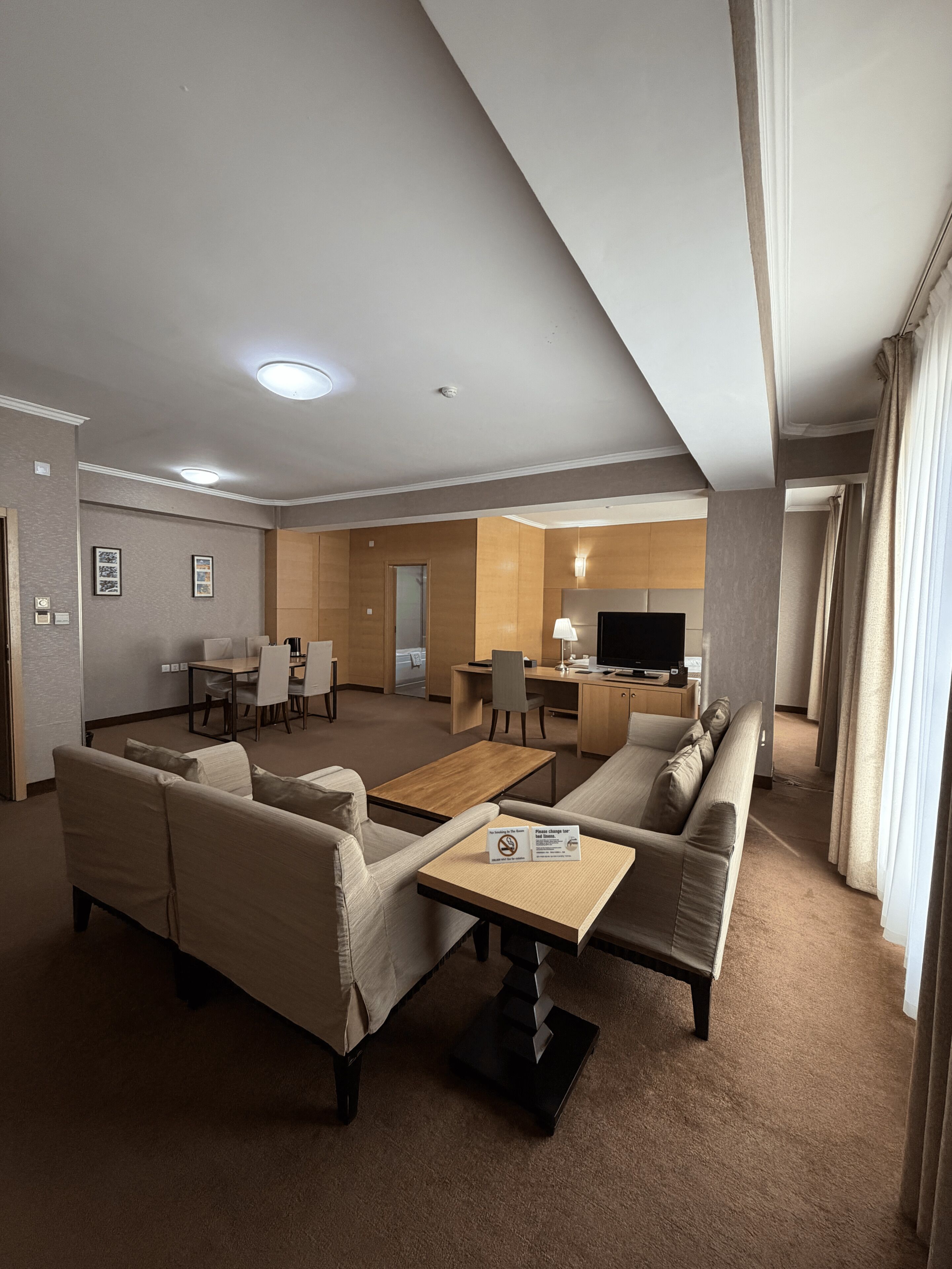 Minibar, in-room safe, desk, blackout curtains