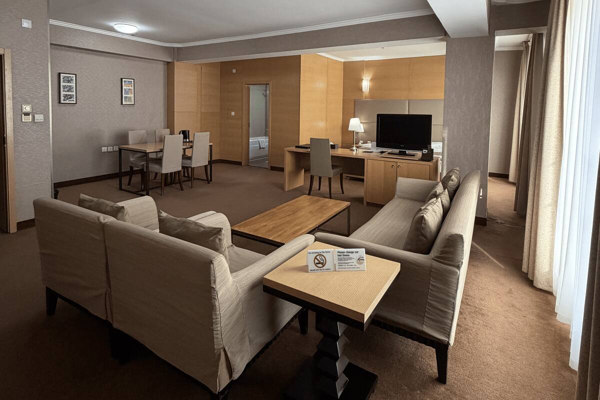 Minibar, in-room safe, desk, blackout curtains