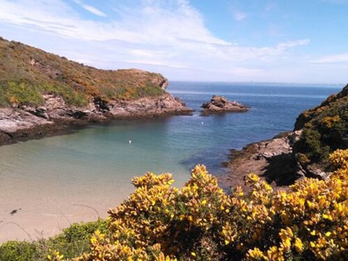 Maison 3 étoiles à Sauzon : Vue Mer, WIFI, 4 Chambres