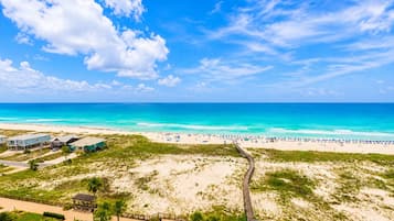 Na praia