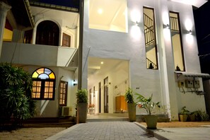 Fassade der Unterkunft