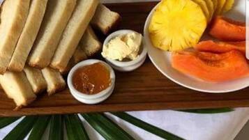 Daily continental breakfast for a fee