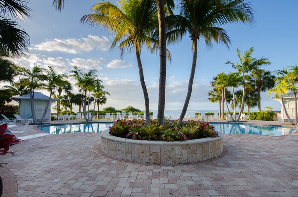 Outdoor pool, a heated pool - Anglers Reef Islamorada 2/2.5 DOCK AVAILABLE Bikes, Kayak available, Pool (Islamorada)