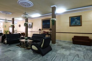 Sala de estar en el lobby