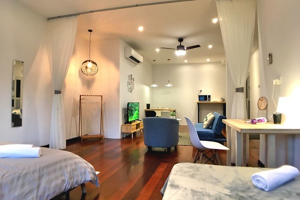 Room, 2 Bedrooms | 2 bedrooms, desk, blackout drapes, iron/ironing board