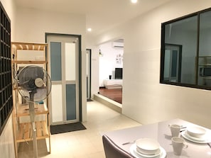 Suite | Coin séjour | Télévision à écran plat