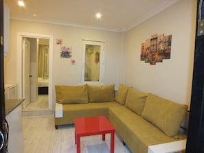 Apartment, 2 Bedrooms (6 People) | Living room | LCD TV - Taksim 9 Suites (Istanbul)