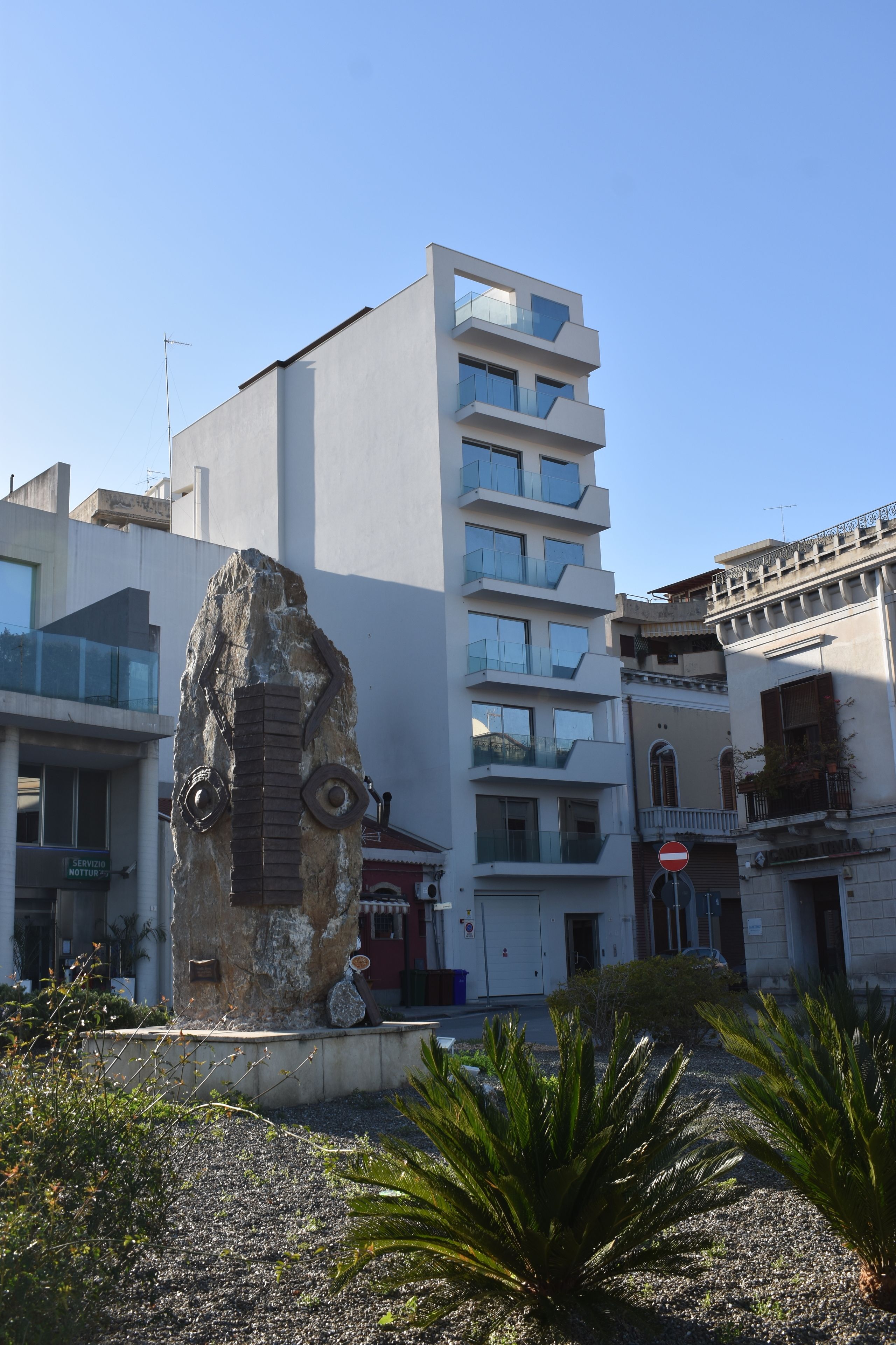 Fassade der Unterkunft
