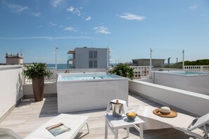 Terrasse sur le toit