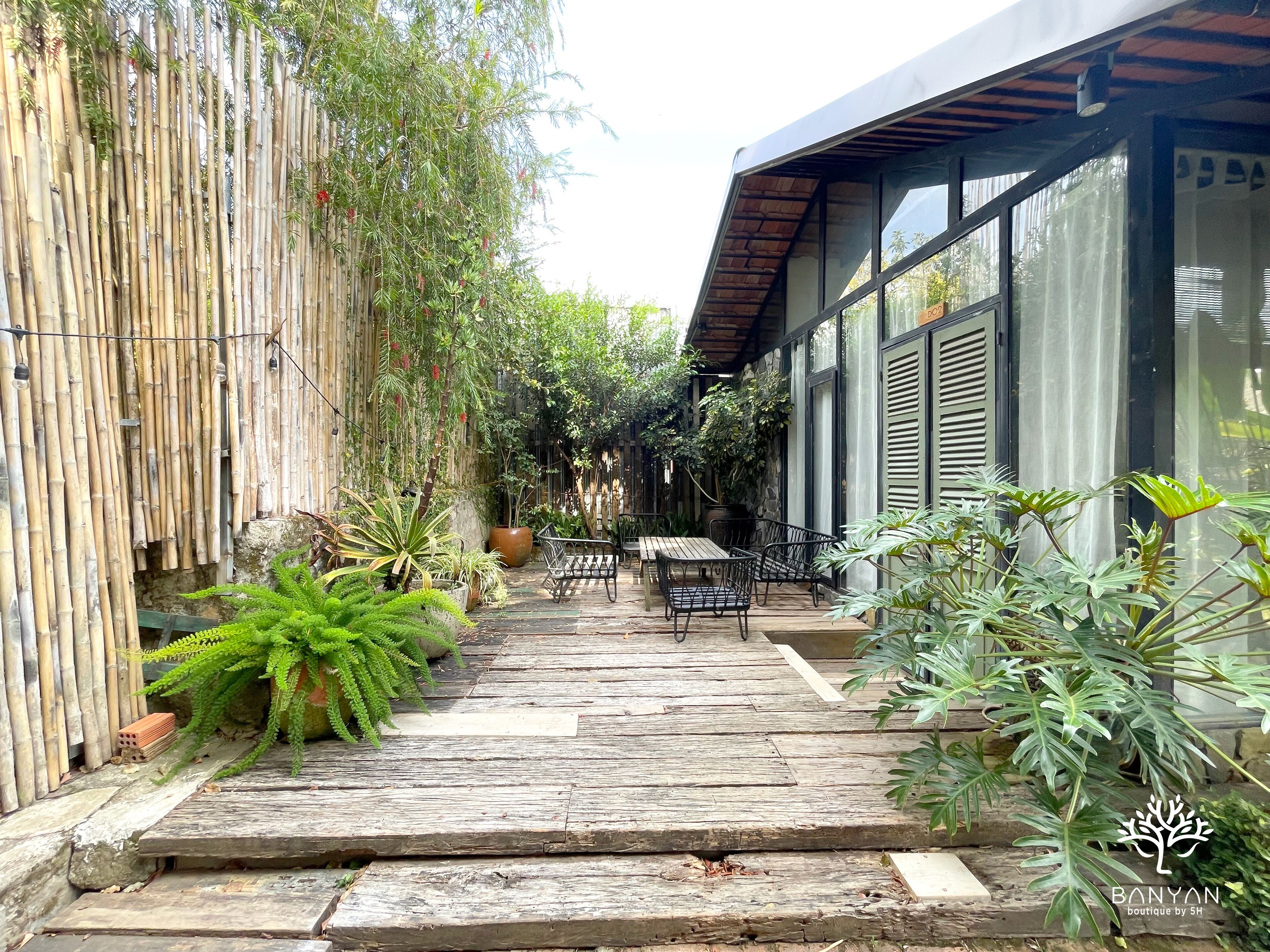 deluxe double room | terrace/patio