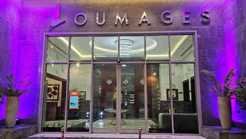 Façade de l’hébergement