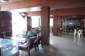 Sala de estar en el lobby