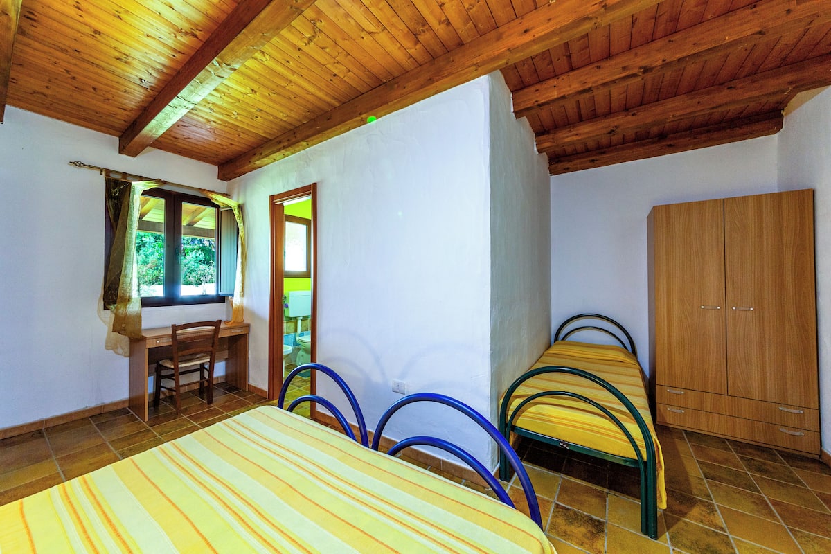 Vierbettzimmer, Gartenblick
