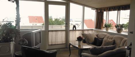 Penthouse Familial, 2 chambres | Salle de séjour