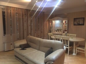 Apartment | Living area | Flat-screen TV - Bachos Apartment (Tbilisi)