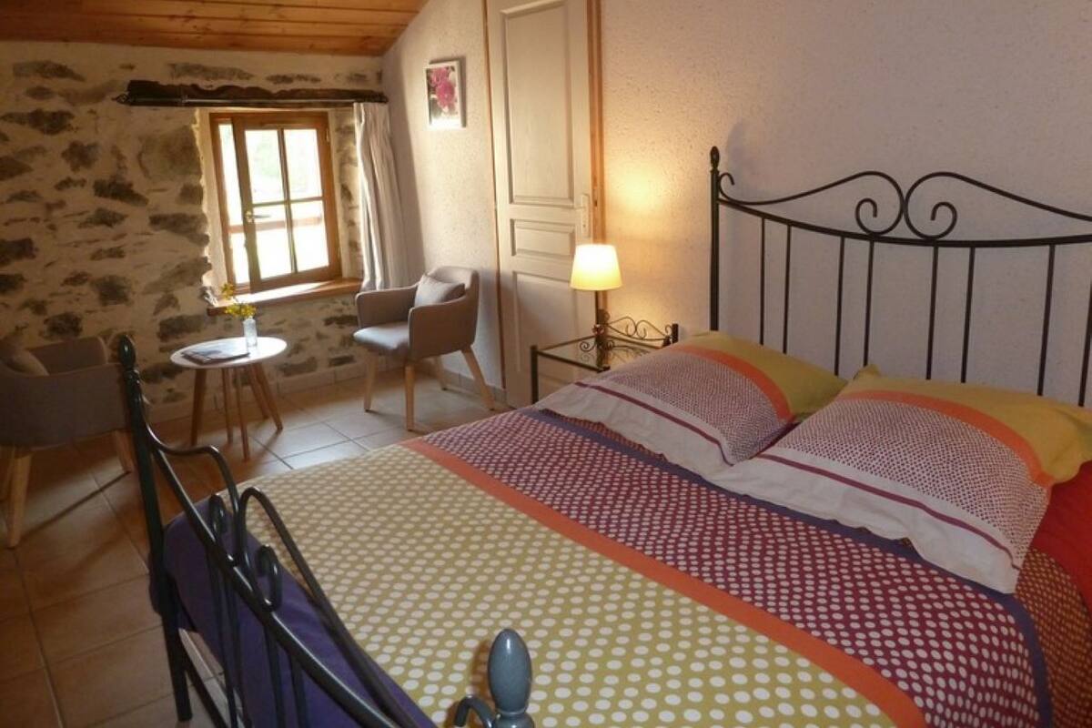 Habitación doble estándar, baño privado, vista al jardín (GRAIN DE BLE) | Ropa de cama de alta calidad y decoración personalizada