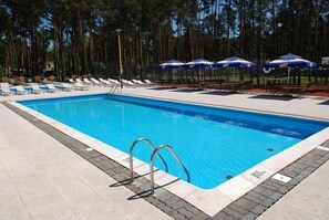 Seasonal outdoor pool