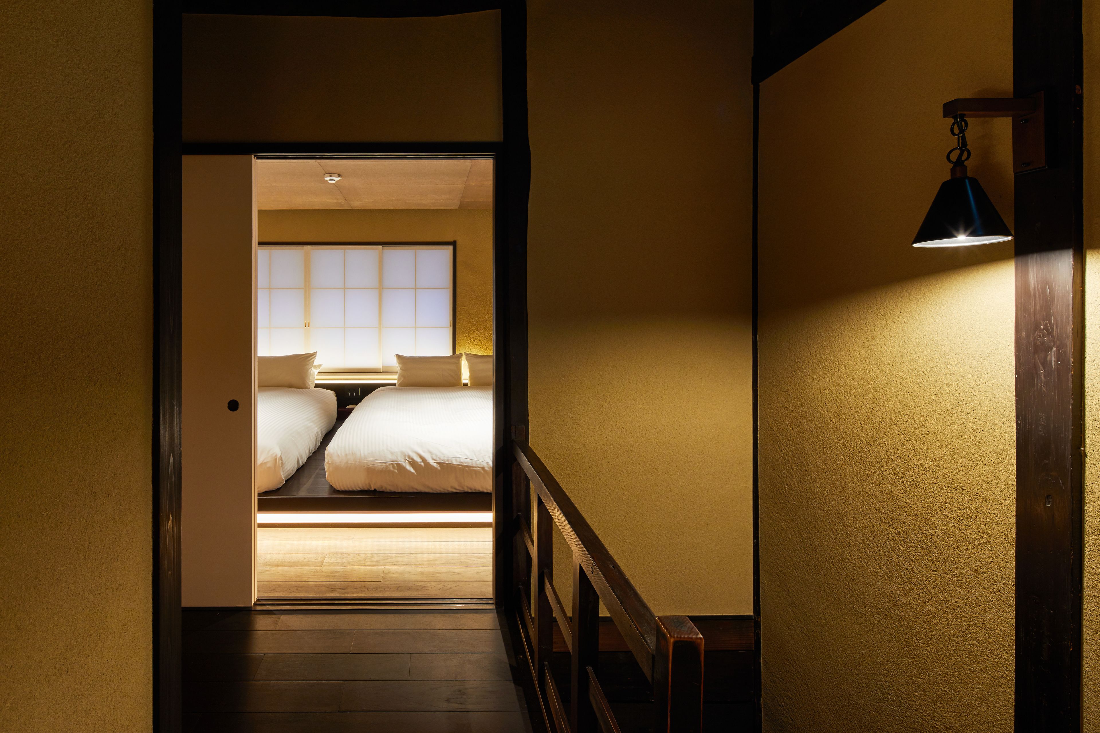 Vila em estilo japonês (w/Semi open air bath) | 2 quartos, cofres nos quartos, ferros/tábuas de passar roupa