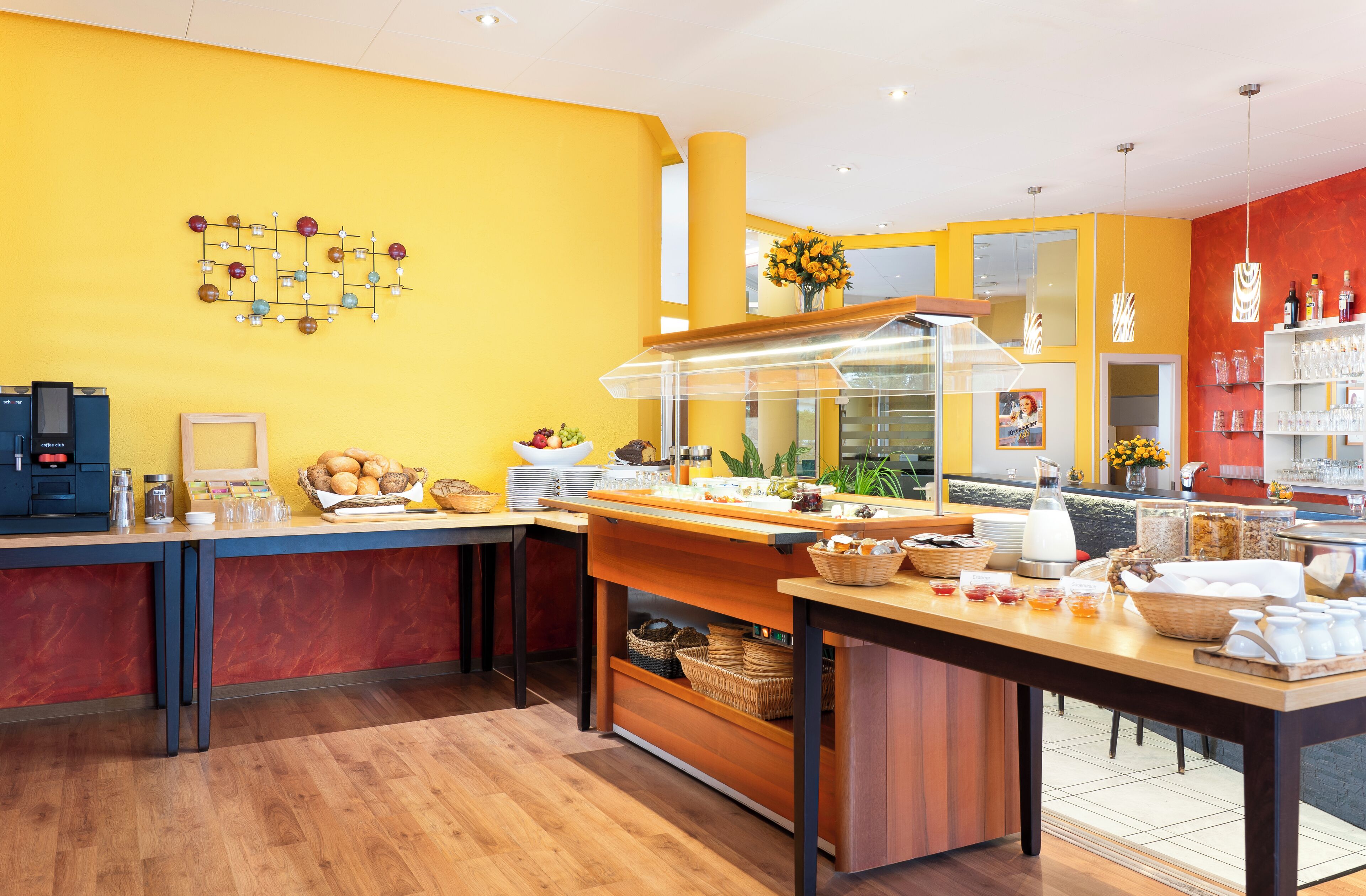 daily buffet breakfast (eur 12 per person)