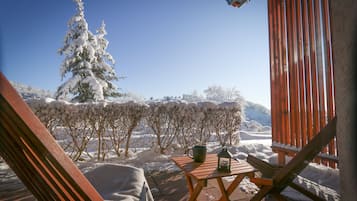 Superior-Doppelzimmer, eigenes Bad, Bergblick ( #2 - Bergwerksetage) | Außenbereich