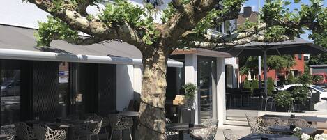 Uitzicht vanuit accommodatie