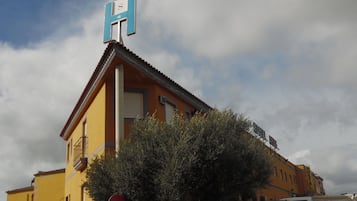 Voorkant van accommodatie