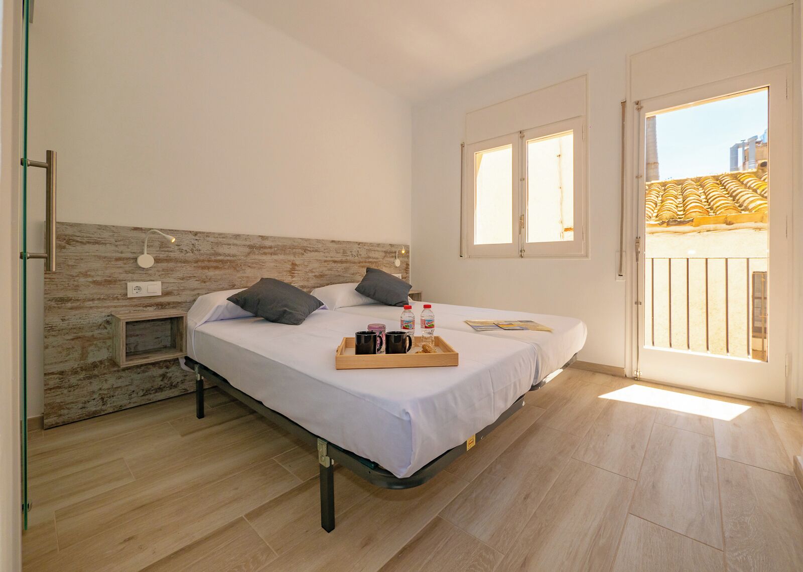 Chambre avec lits jumeaux